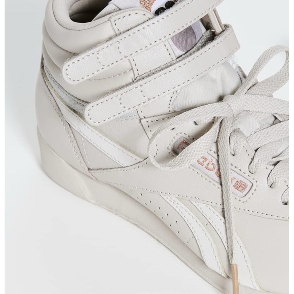 Cardi B Reebok Women's Grey High-Top Sneakers - Picture 7 of 9